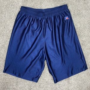 Vintage‎ blue russell athletic shorts